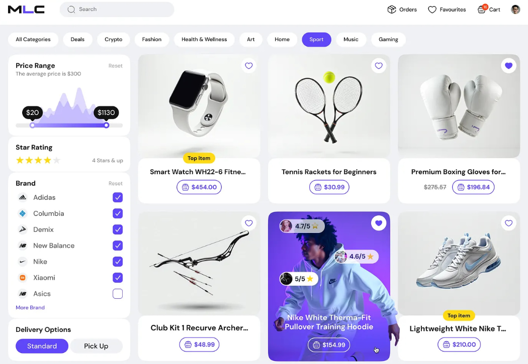 E-Commerce Website Design